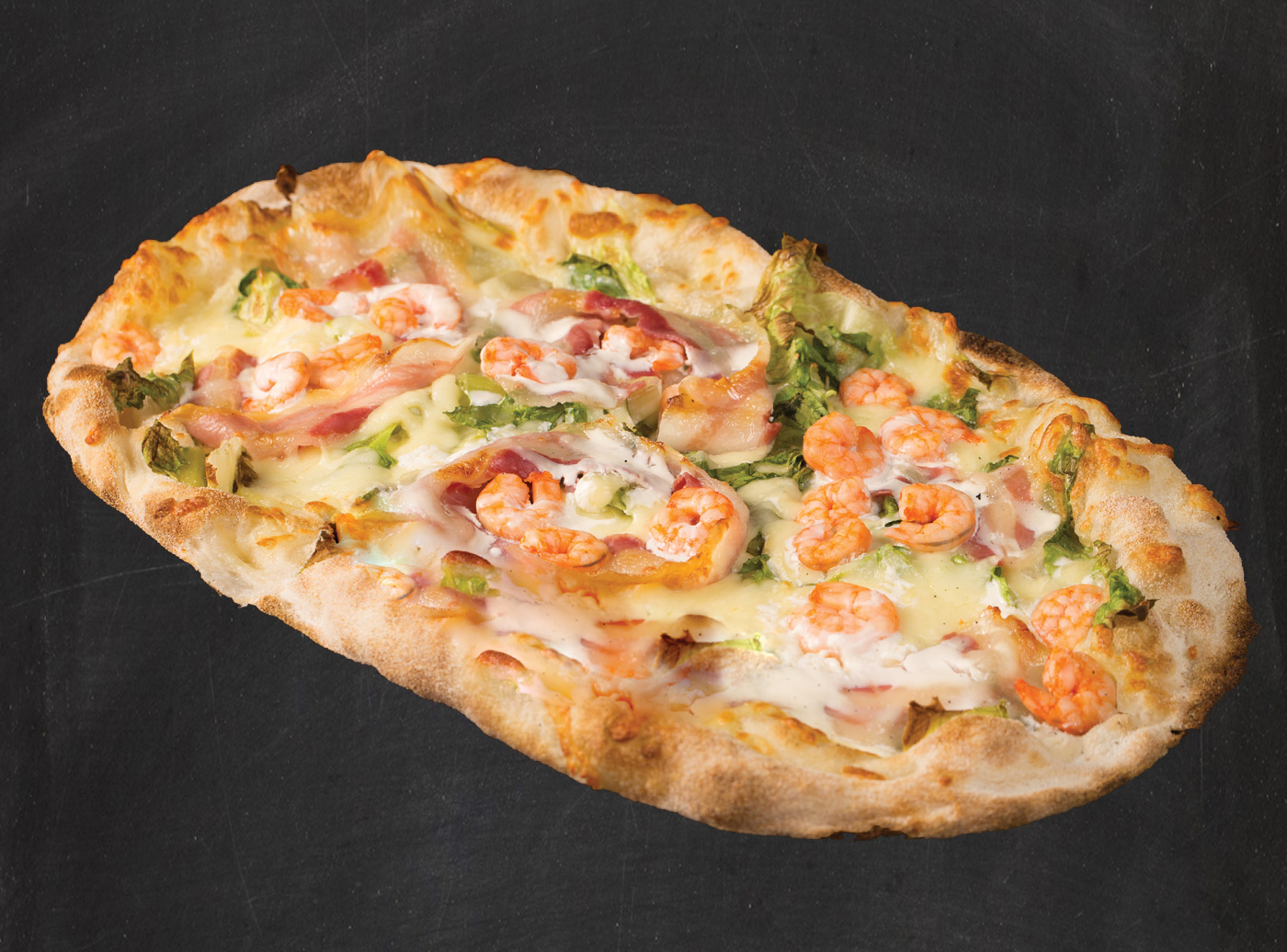 Pancetta e Gamberetti