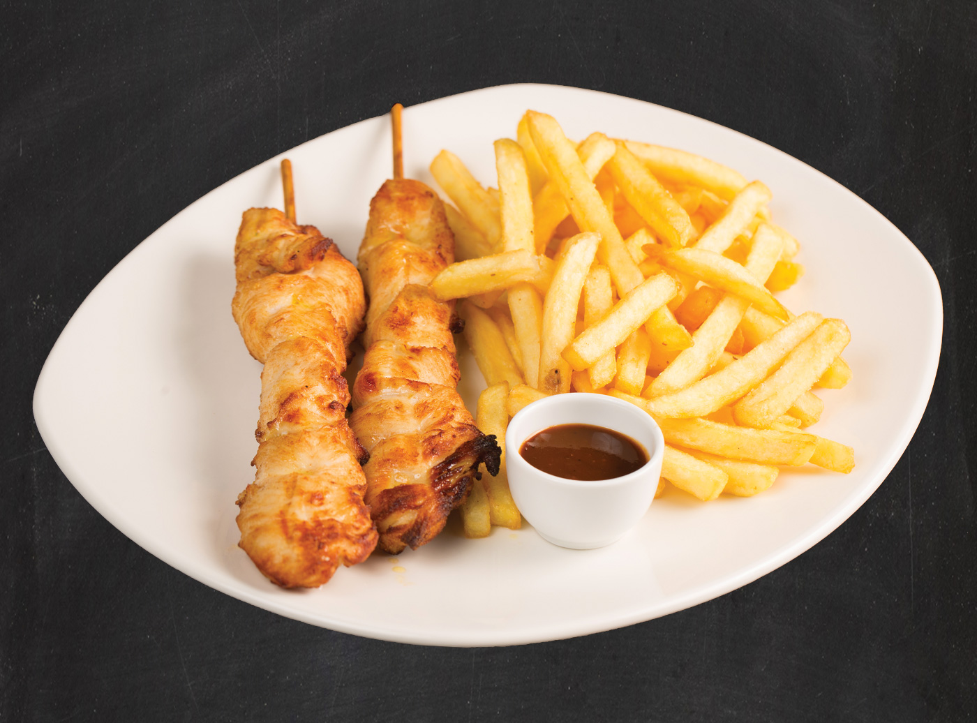 Spiedoni di filetto di pollo* alla brace